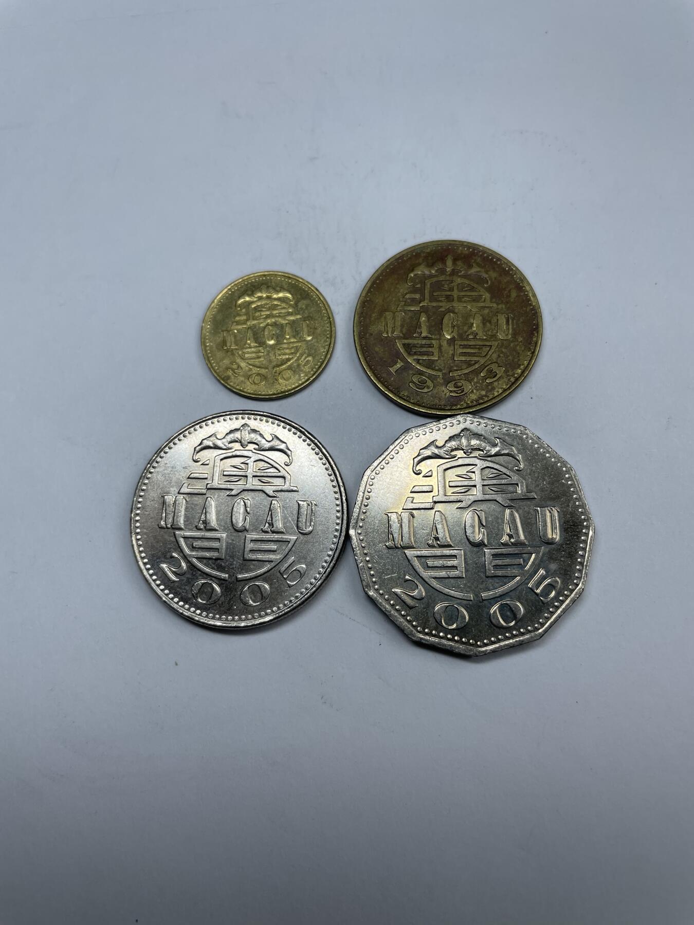 2024年集古藏今外币拍卖第八期-第3场—（总第73拍） 澳门四枚