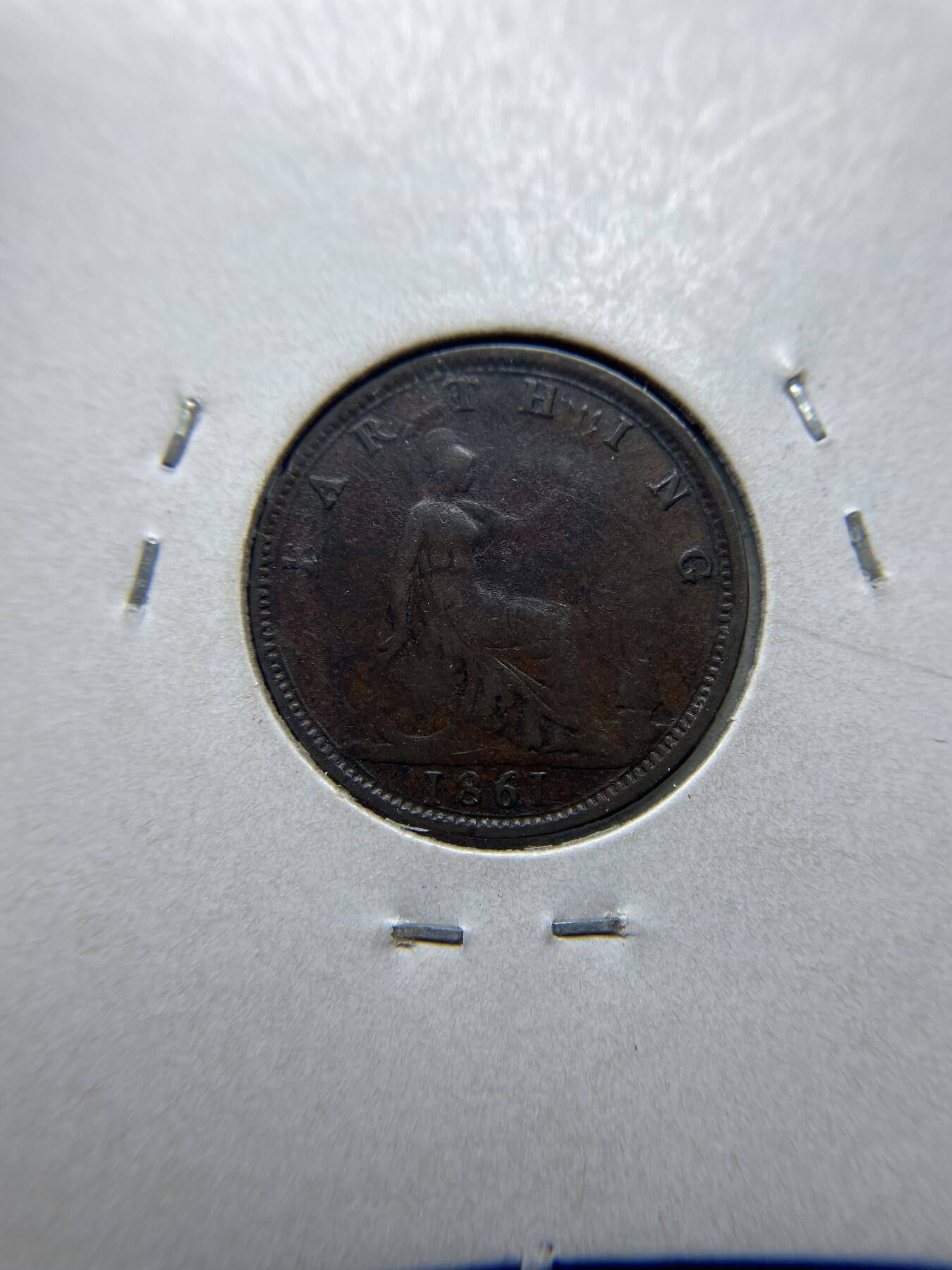 2024年集古藏今外币拍卖第八期-第3场—（总第73拍） 1861年英国1法新