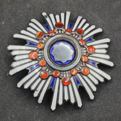 全场0元起拍 第162期 咸鱼国勋章拍卖专场 6月5日（周三）下午6：00开始 - 日本战前 二等瑞宝裸章 银制 品相如图