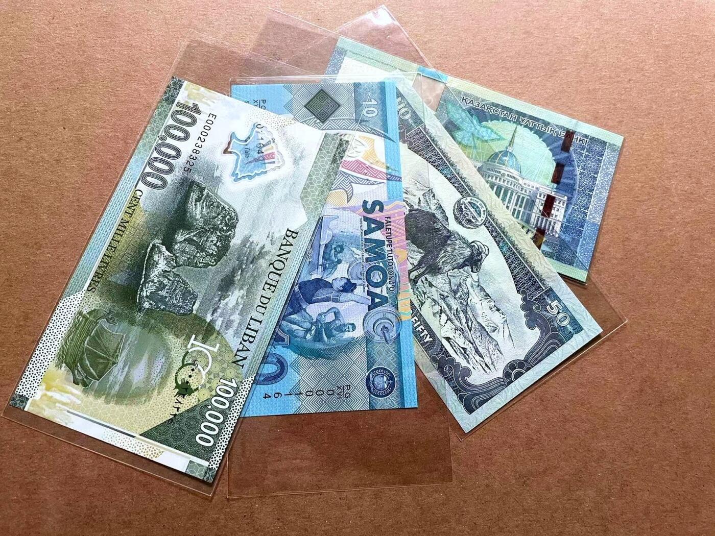 【Blue Auction】✨世界纸币精拍第486期【精】 【一组4张 含4号小号】多国纸币一组 全新UNC