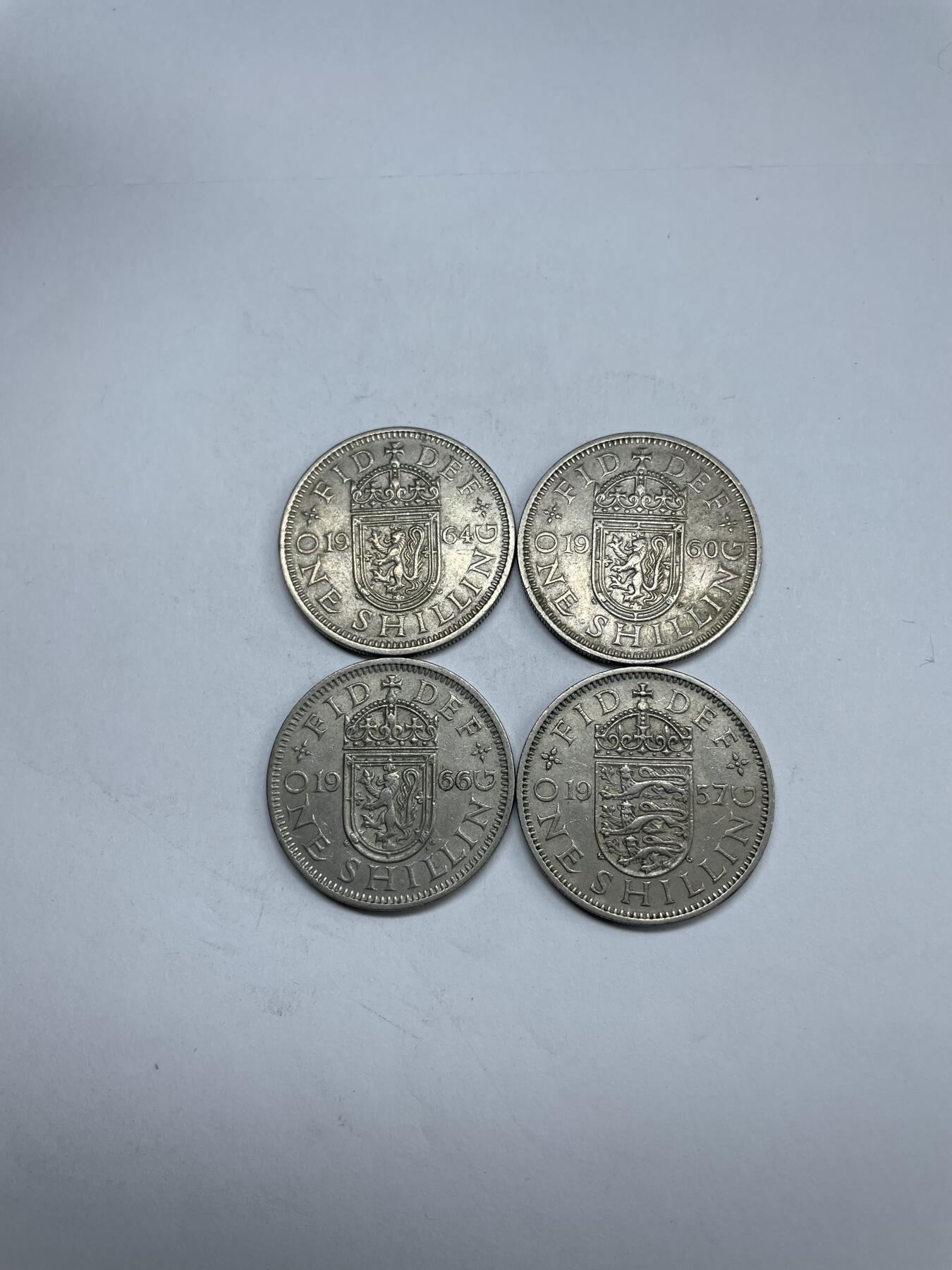 2024年集古藏今外币拍卖第八期-第3场—（总第73拍） 英国一先令四枚