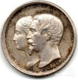 🎉🎊乐享宝藏💎💰~20240623专场 拿破仑四世诞辰洗礼纪念银章 【尺寸】16mm 【材质】银 【重量】2.1g