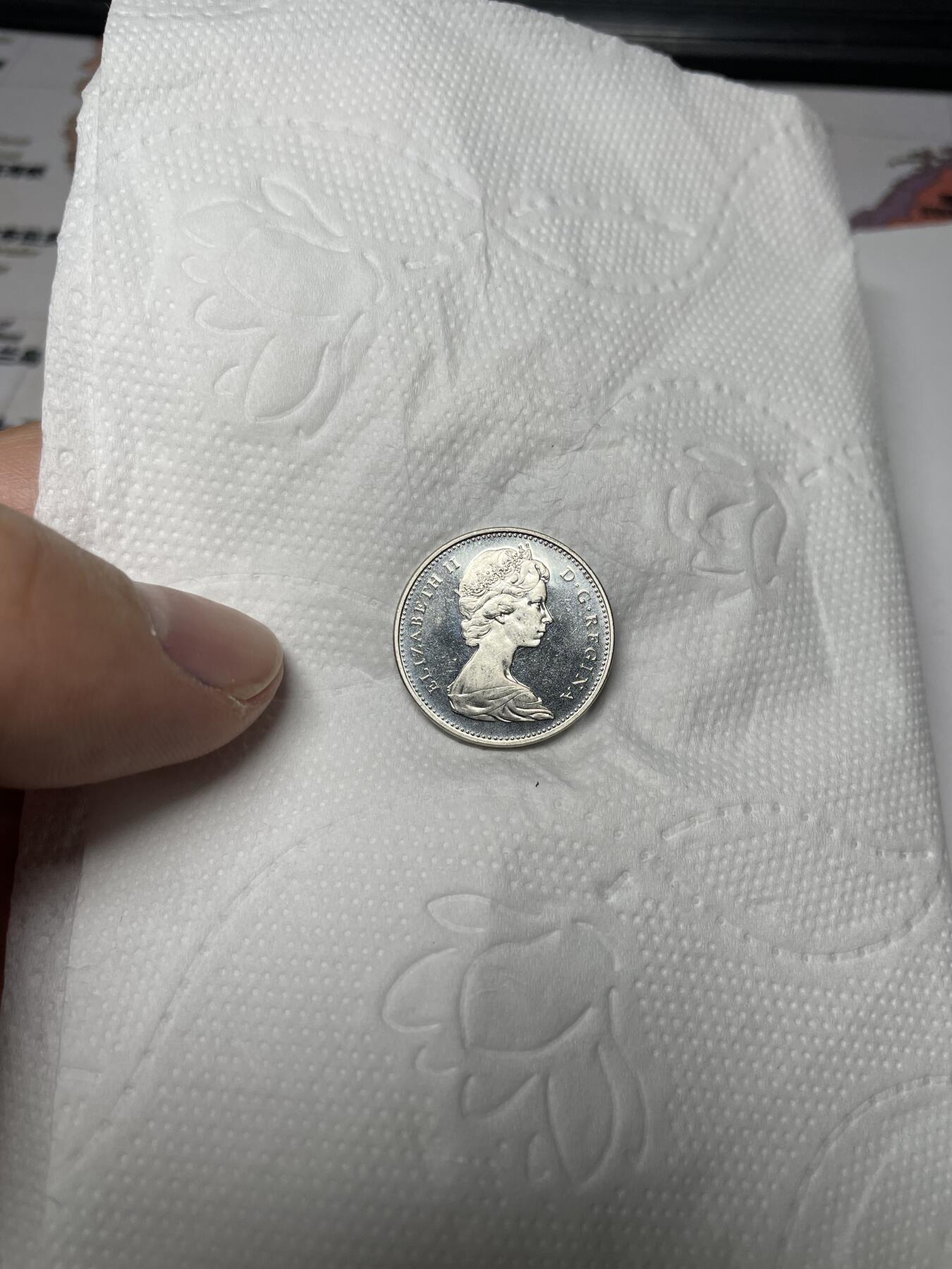 2024年集古藏今外币拍卖第八期-第5场—（总第75拍） 1969年加拿大5分