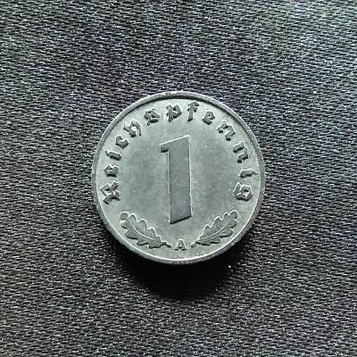 邮泉阁限时拍卖第九场 德国硬币专场二 - 二战德国1940年1芬尼A版