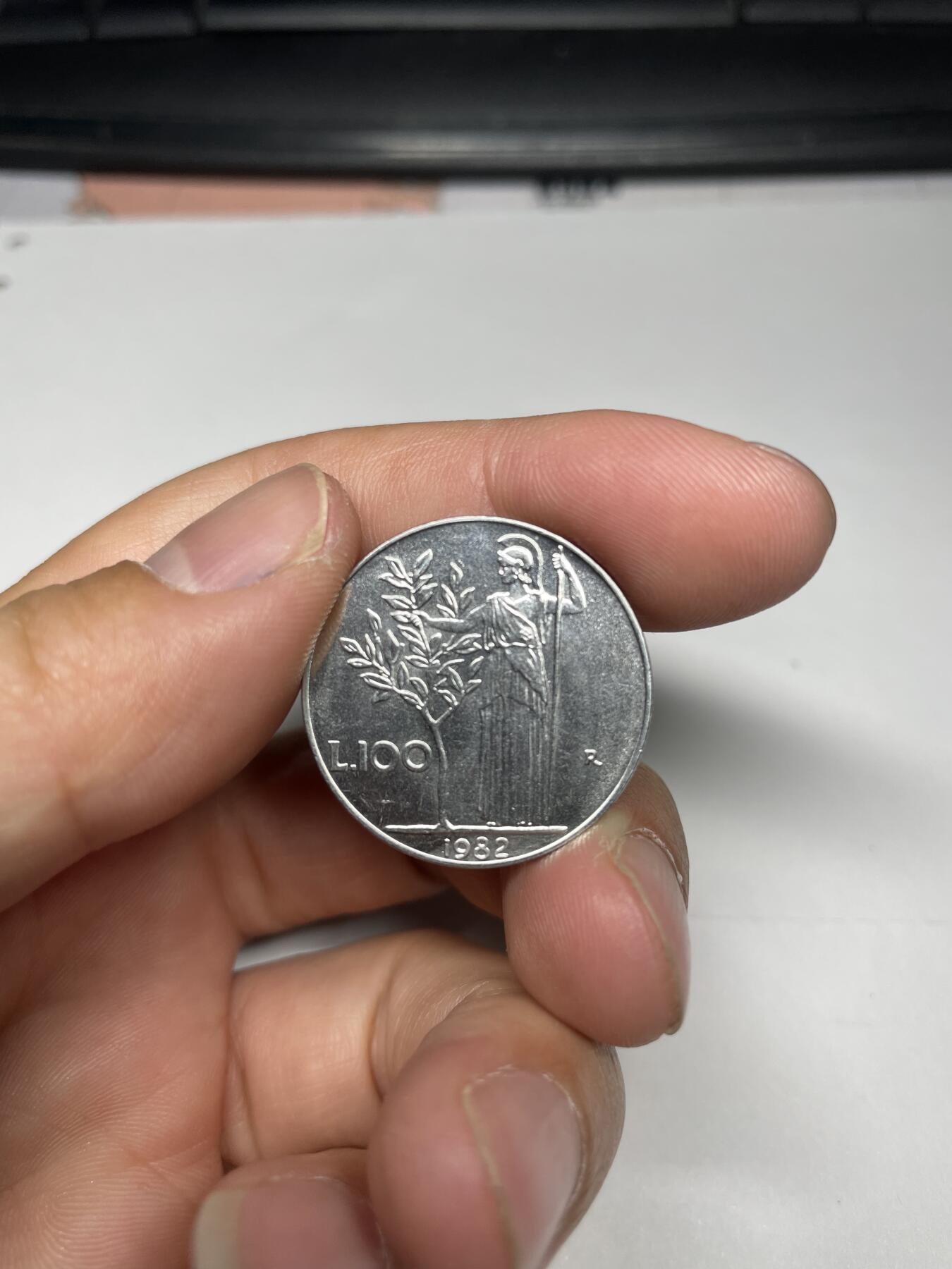 2024年集古藏今外币拍卖第八期-第5场—（总第75拍） 原光1982年意大利100里拉