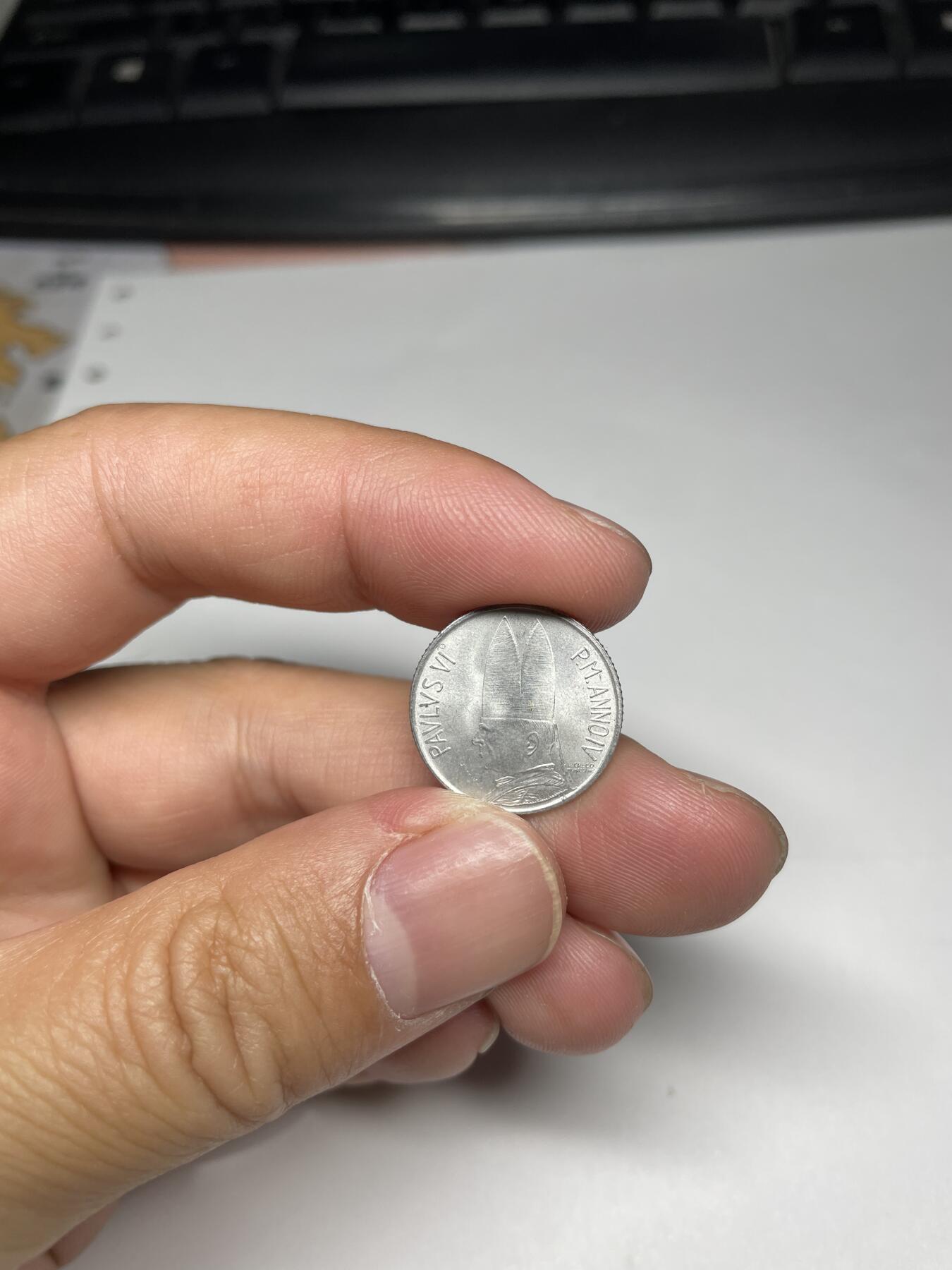 2024年集古藏今外币拍卖第八期-第5场—（总第75拍） 1966年梵蒂冈2里拉