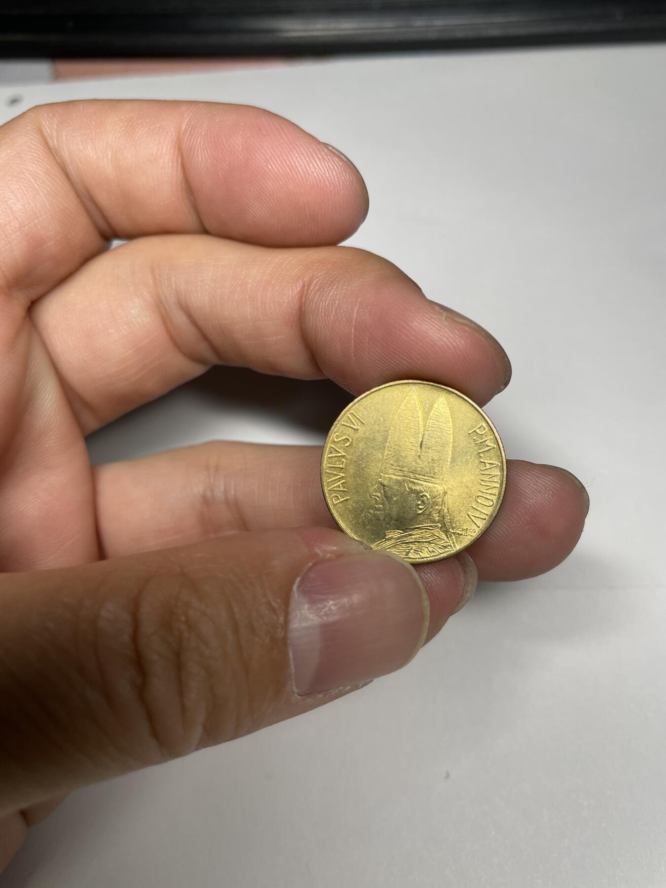 2024年集古藏今外币拍卖第八期-第5场—（总第75拍） 1966年梵蒂冈20里拉