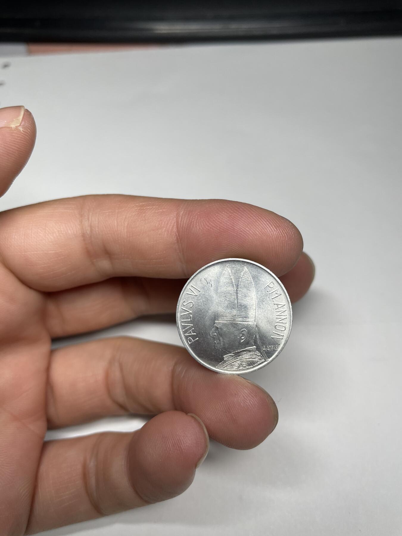 2024年集古藏今外币拍卖第八期-第5场—（总第75拍） 1966年梵蒂冈10里拉