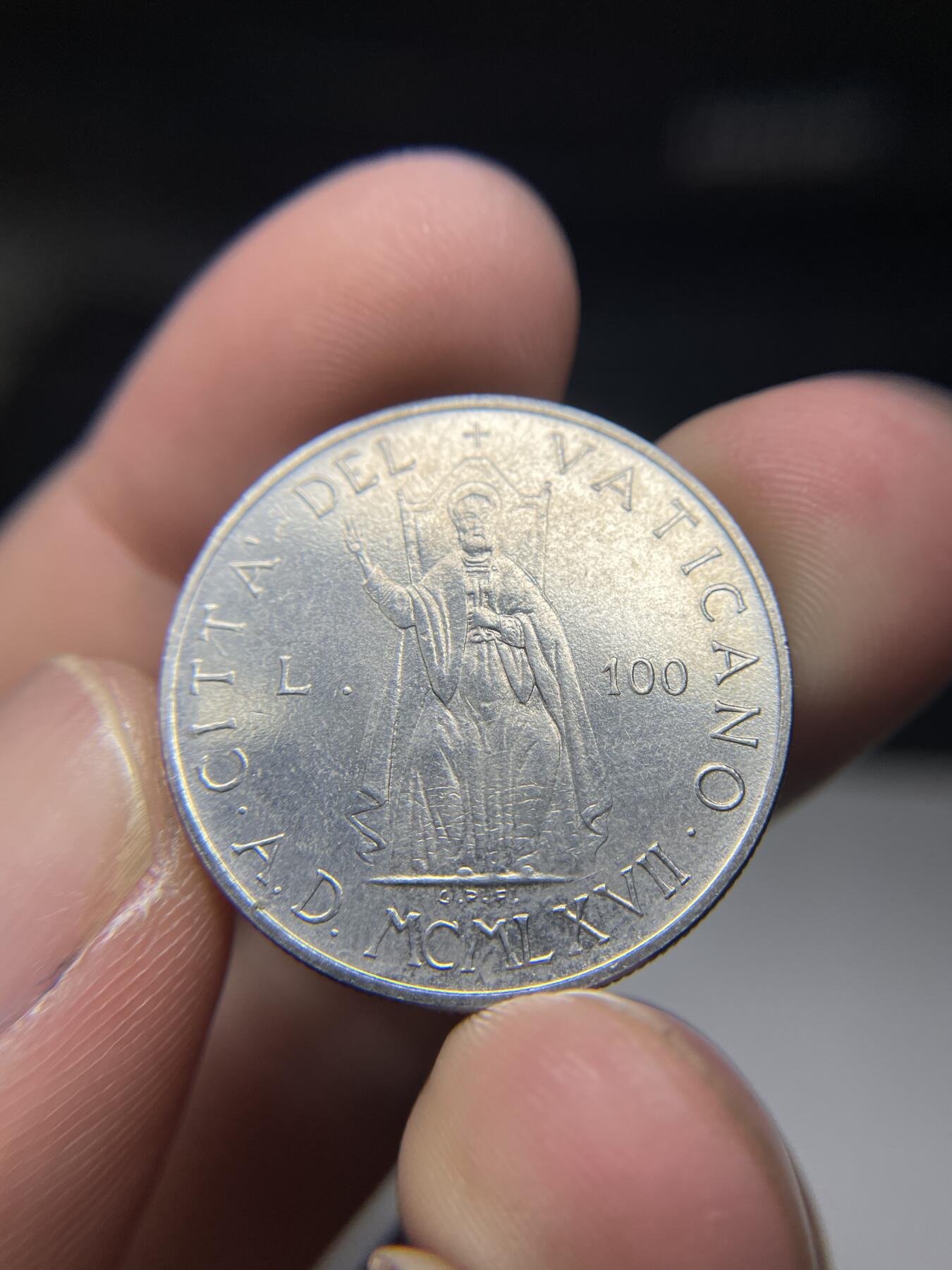 2024年集古藏今外币拍卖第八期-第5场—（总第75拍） 梵蒂冈100里拉