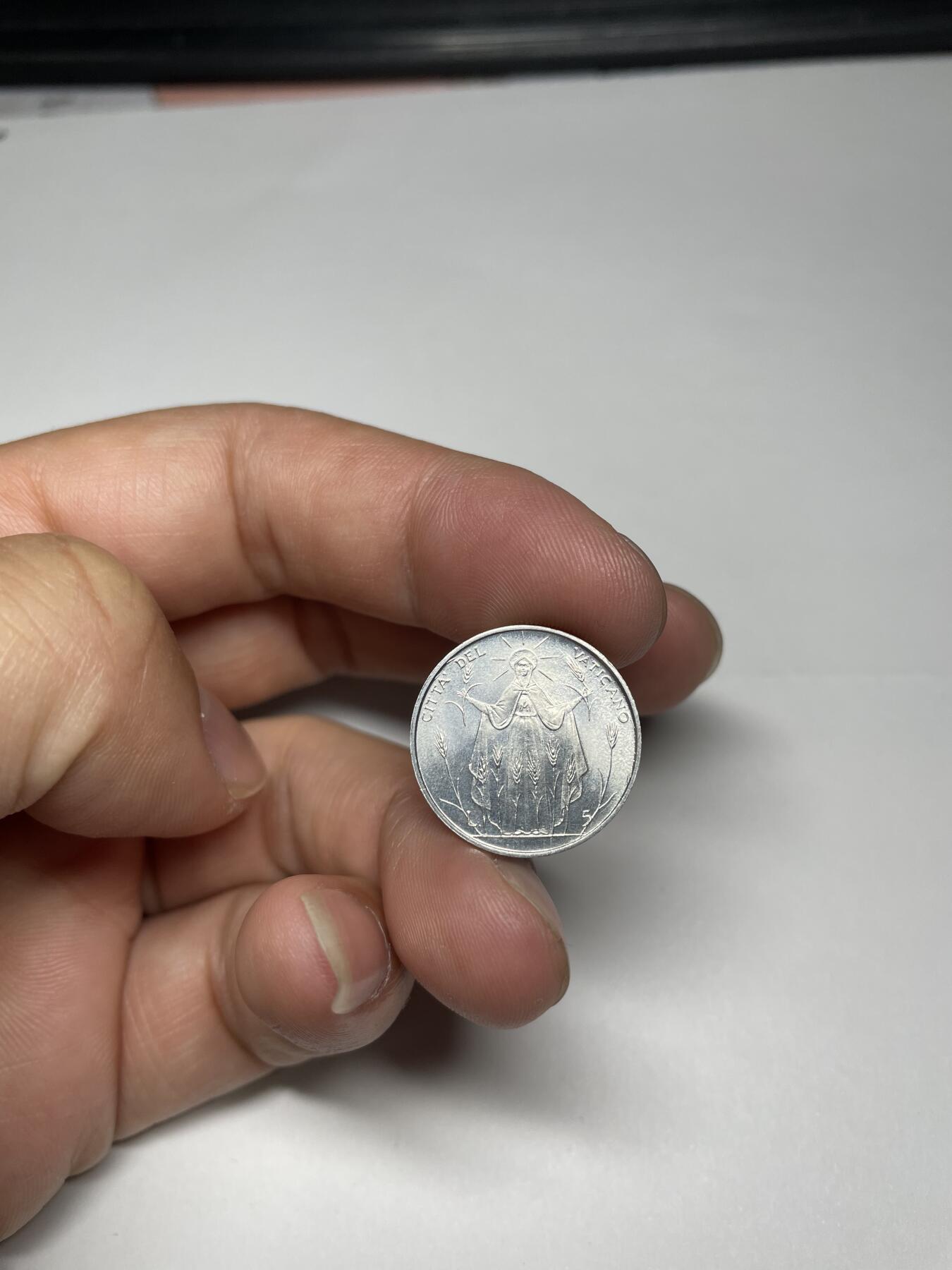 2024年集古藏今外币拍卖第八期-第5场—（总第75拍） 梵蒂冈5里拉