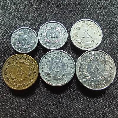 邮泉阁限时拍卖第九场 德国硬币专场二 - 东德6枚