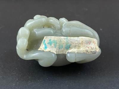 海外回流精品拍卖（五一专场） 法国回流马上有福题材玉件（寓意好）