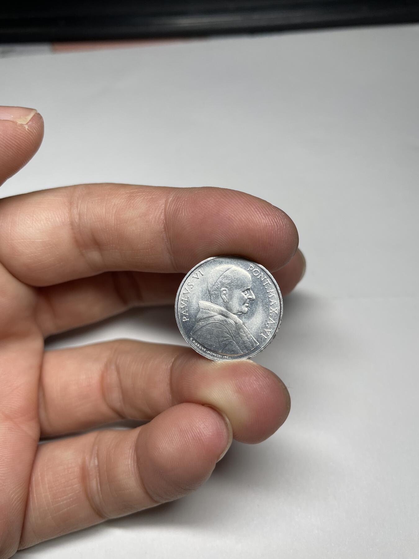 2024年集古藏今外币拍卖第八期-第5场—（总第75拍） 梵蒂冈5里拉