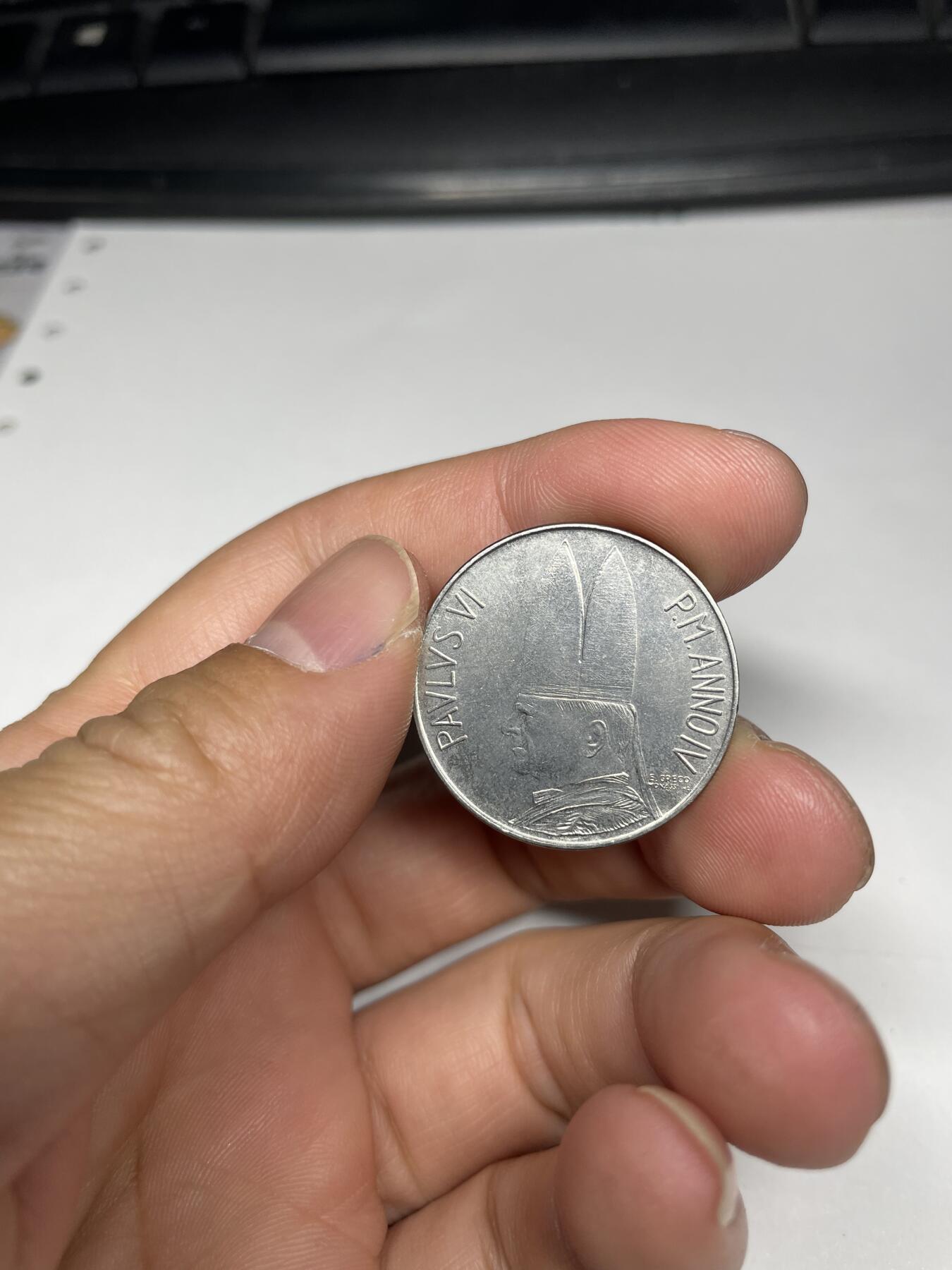 2024年集古藏今外币拍卖第八期-第5场—（总第75拍） 1966年梵蒂冈100里拉