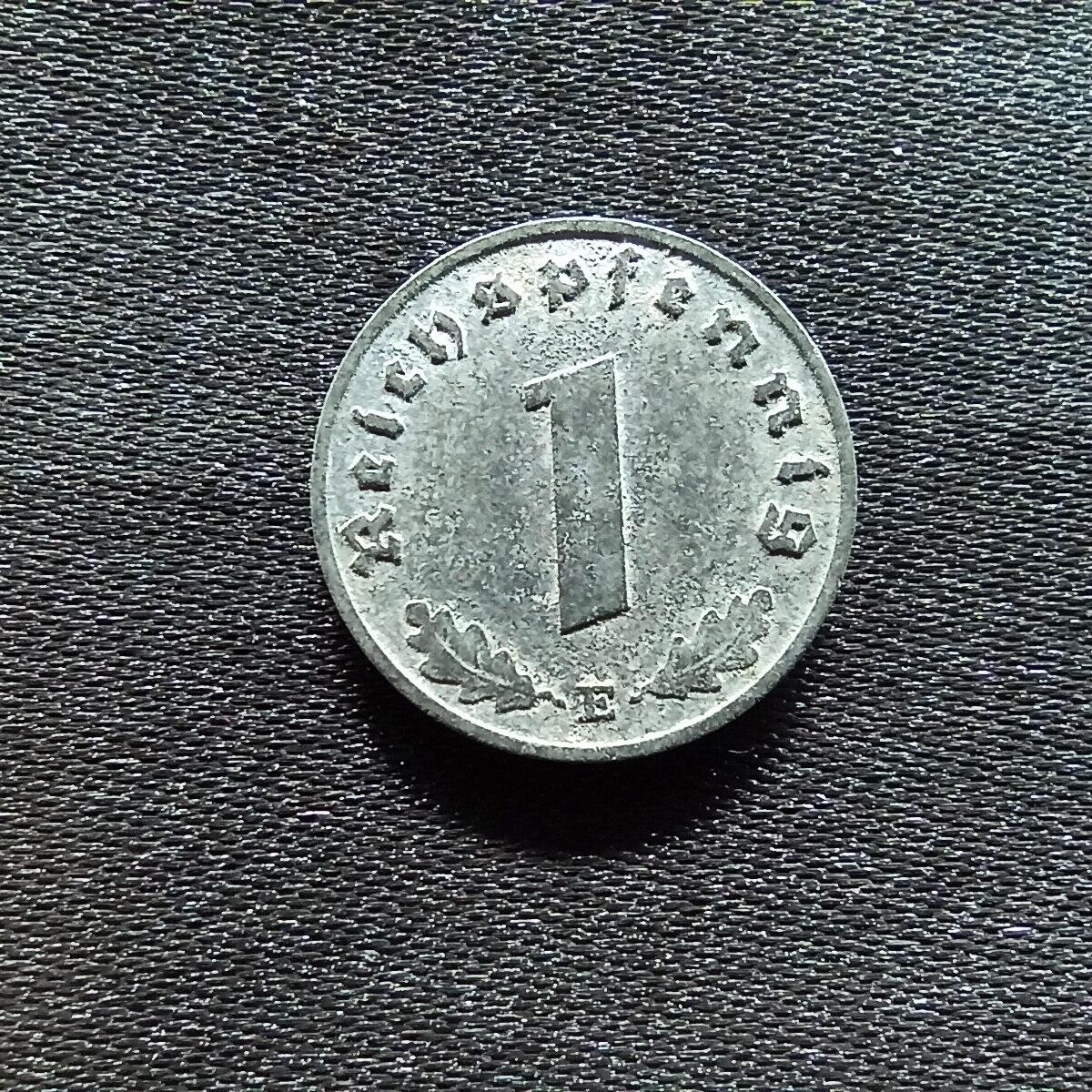 邮泉阁限时拍卖第九场 德国硬币专场二 二战德国1941年1芬尼E版