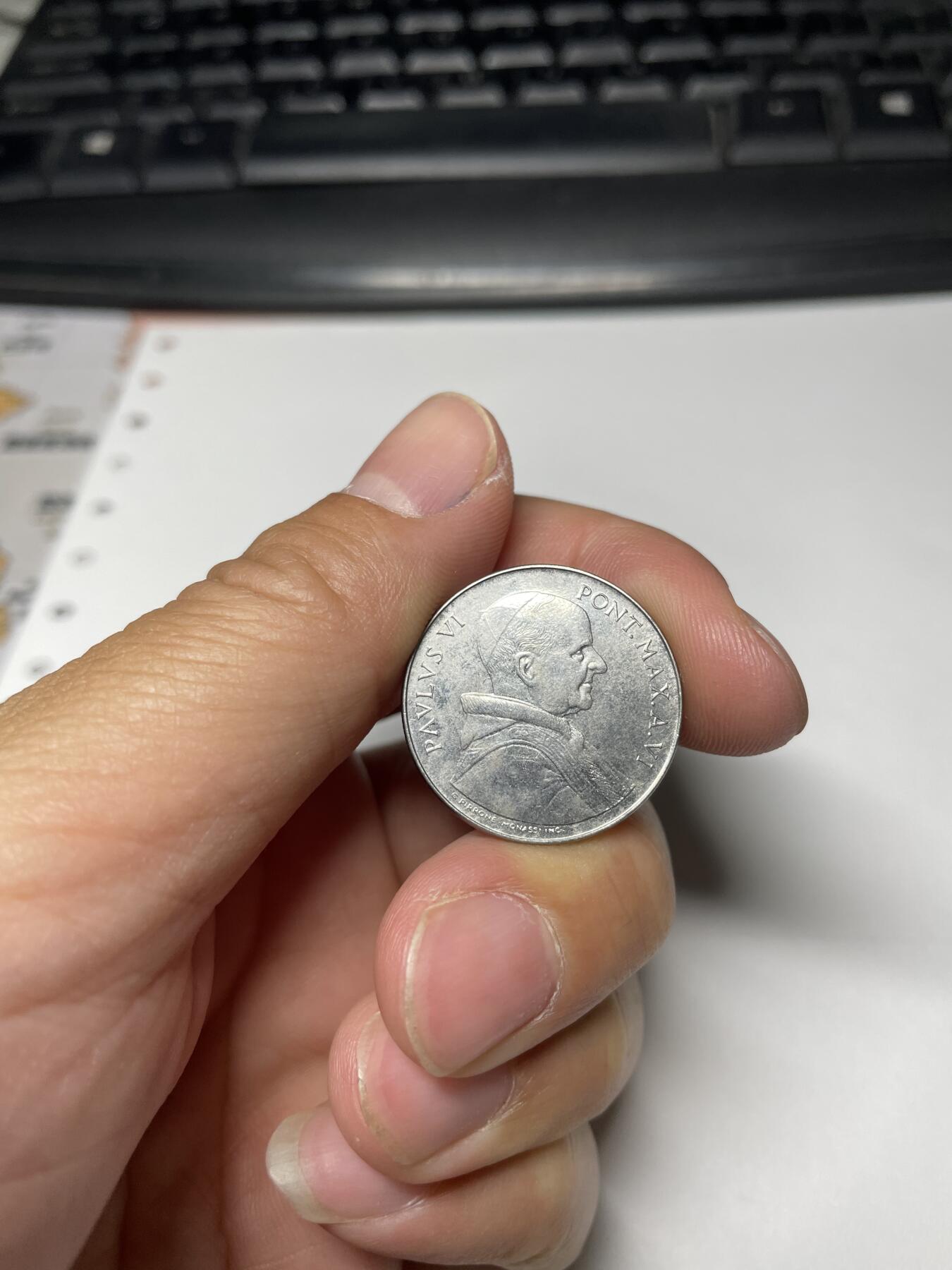 2024年集古藏今外币拍卖第八期-第5场—（总第75拍） 梵蒂冈50里拉