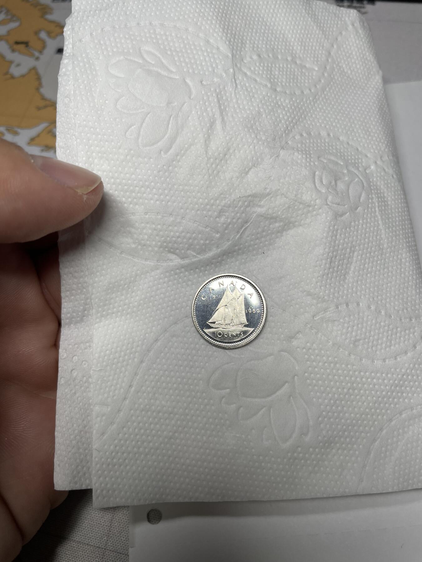 2024年集古藏今外币拍卖第八期-第5场—（总第75拍） 1969年加拿大10分