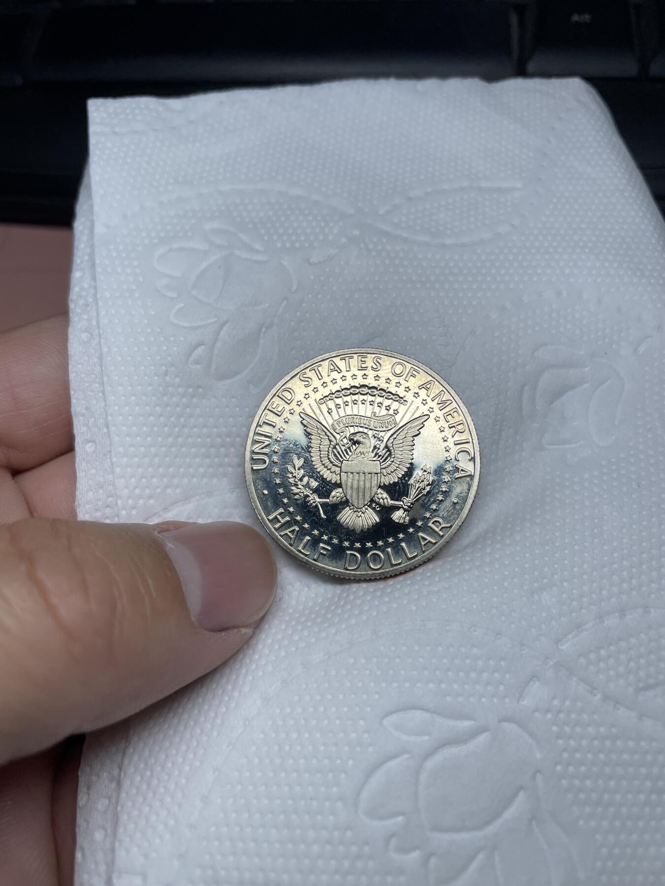 2024年集古藏今外币拍卖第八期-第5场—（总第75拍） 1989年美国精制50美分