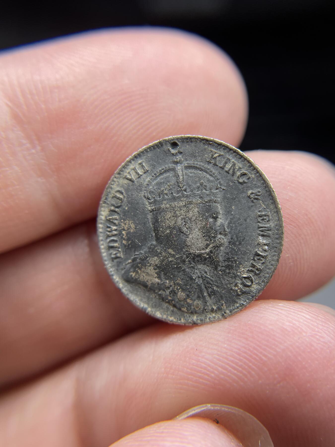 2024年集古藏今外币拍卖第八期-第6场—（总第76拍） 香港1904年爱德华七世一毫银币