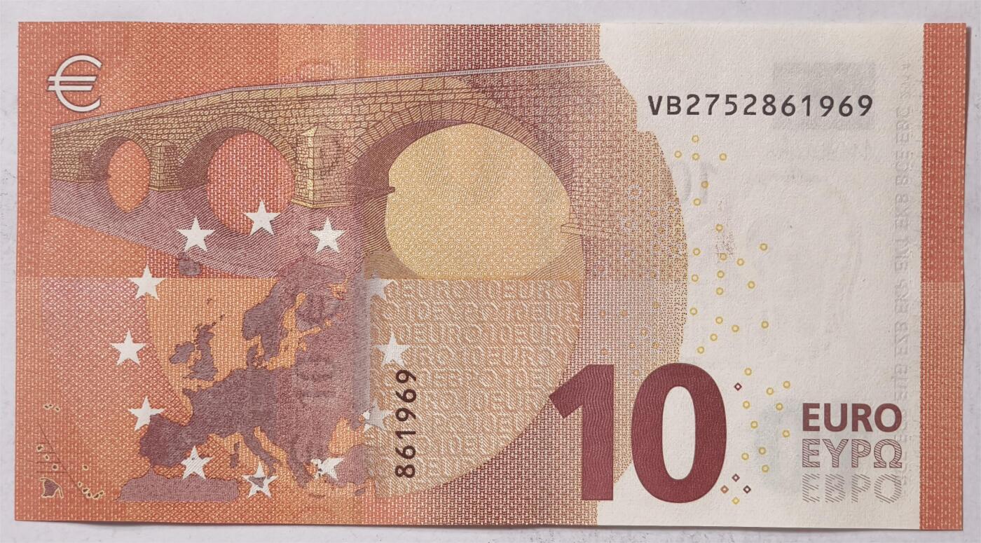 紫瑗钱币——第375期拍卖——纸币场 欧元 西班牙 2014年 圣天使桥 10欧元 UNC
