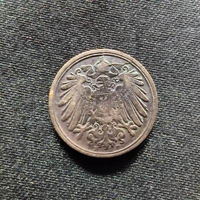 邮泉阁限时拍卖第九场 德国硬币专场二 - 德意志帝国1894年1芬尼D版