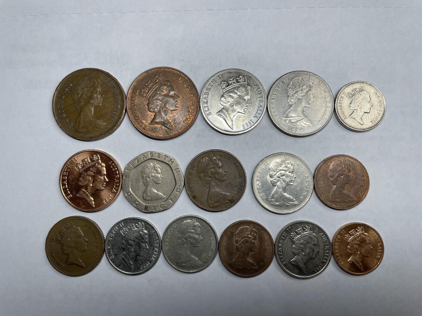 2024年集古藏今外币拍卖第八期-第6场—（总第76拍） 英联邦各国16枚