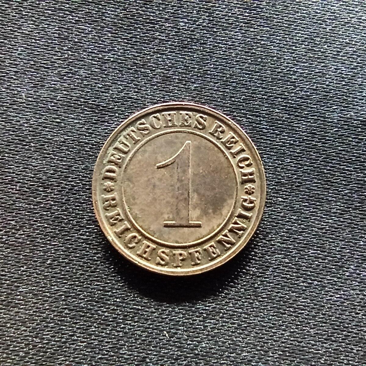 邮泉阁限时拍卖第九场 德国硬币专场二 德国1935年1芬尼E版