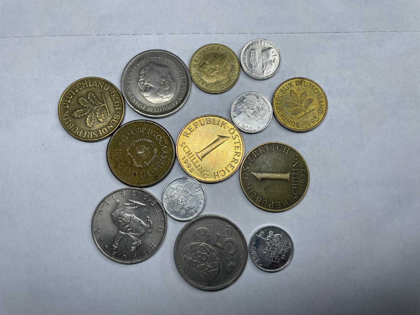 2024年集古藏今外币拍卖第八期-第6场—（总第76拍） 欧洲各国13枚