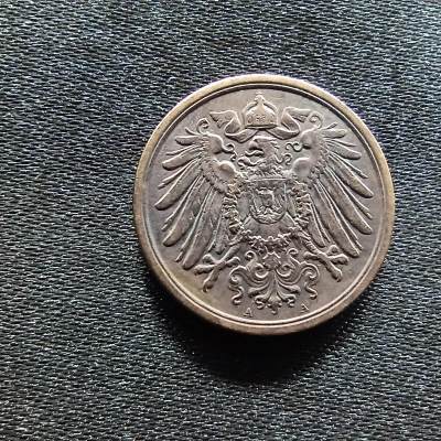 邮泉阁限时拍卖第九场 德国硬币专场二 - 德意志帝国1907年2芬尼A版
