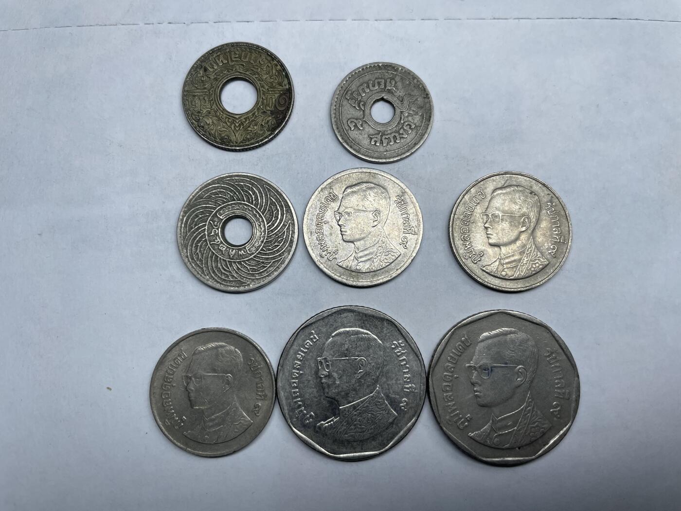 2024年集古藏今外币拍卖第八期-第6场—（总第76拍） 泰国各面值8枚