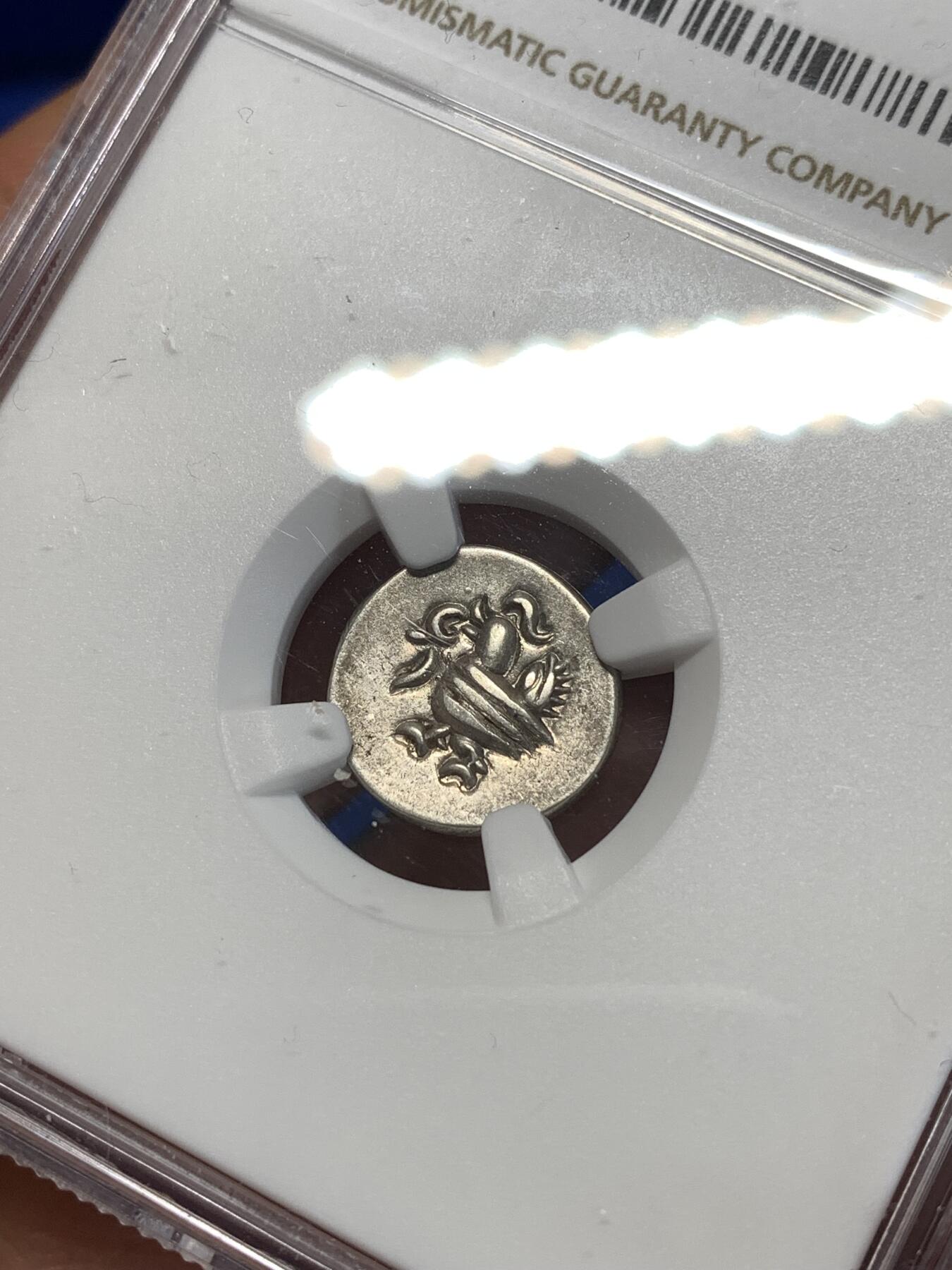 《竞宝斋》第276场- 周日，周一 2场连拍 （全场包邮） NGC AUD 柬埔寨小鸟银币