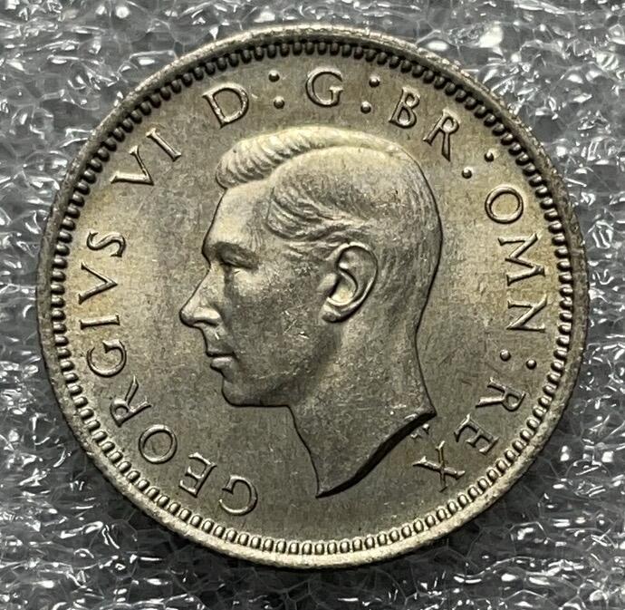 神仙姐姐散币好品专场第四十六期 1947 年英国 6 便士