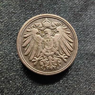 邮泉阁限时拍卖第九场 德国硬币专场二 - 德意志帝国1907年1芬尼J版