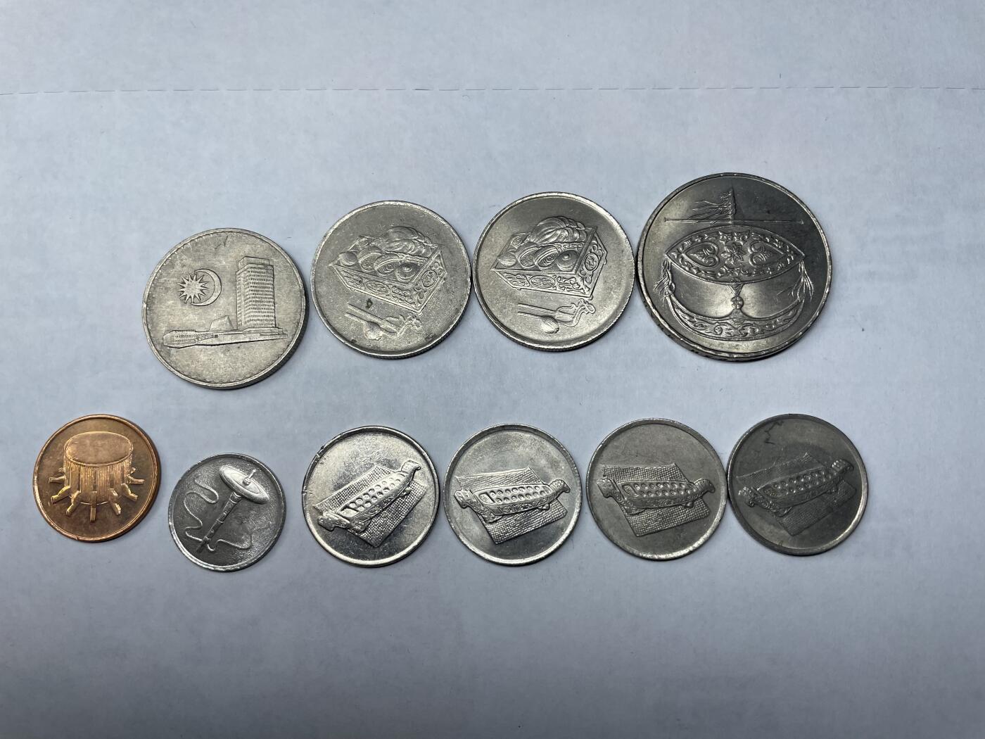 2024年集古藏今外币拍卖第八期-第6场—（总第76拍） 马来西亚10枚