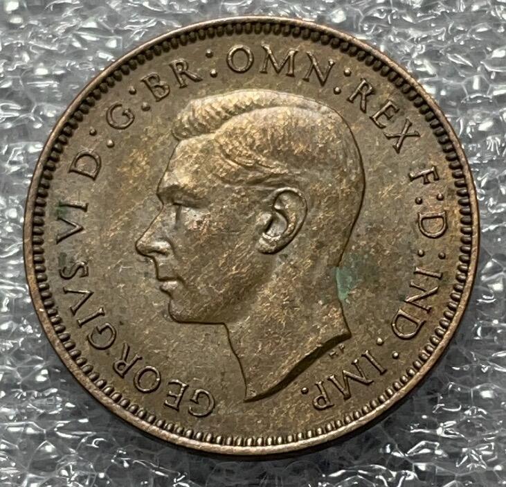 神仙姐姐散币好品专场第四十六期 1937 年英国法新铜币
