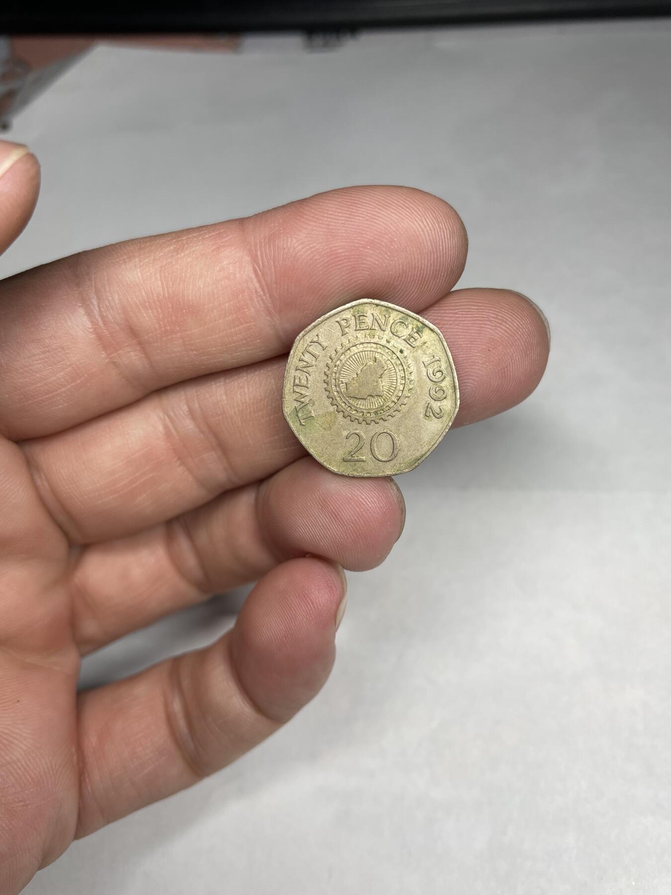 2024年集古藏今外币拍卖第八期-第6场—（总第76拍） 1992年英属根西20便士