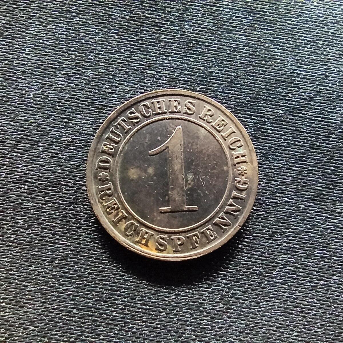 邮泉阁限时拍卖第九场 德国硬币专场二 德国1935年1芬尼F版