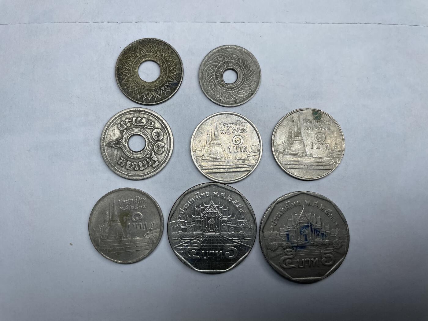 2024年集古藏今外币拍卖第八期-第6场—（总第76拍） 泰国各面值8枚