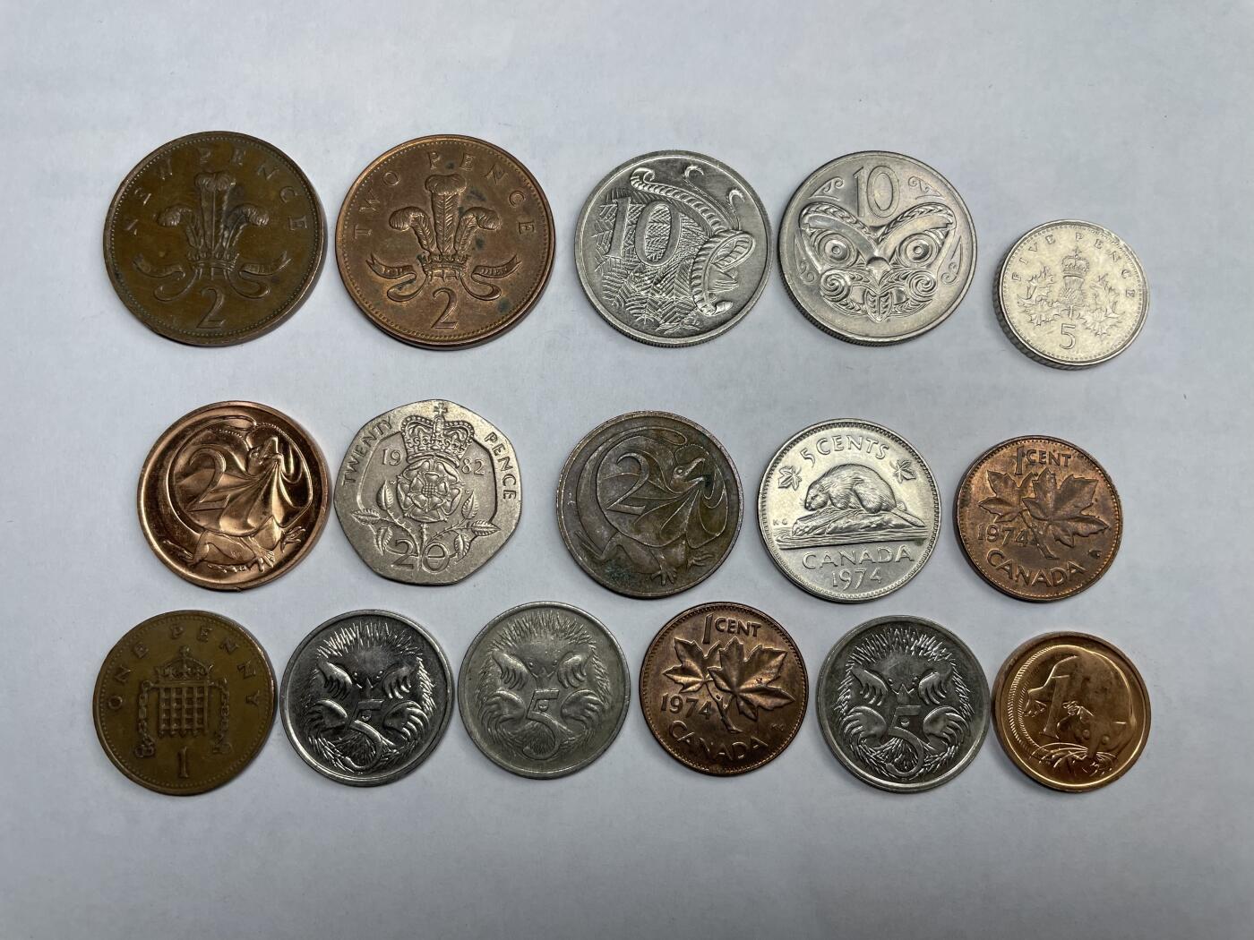 2024年集古藏今外币拍卖第八期-第6场—（总第76拍） 英联邦各国16枚