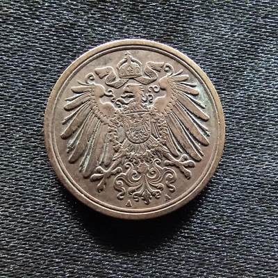 邮泉阁限时拍卖第九场 德国硬币专场二 - 德意志帝国1907年1芬尼A版