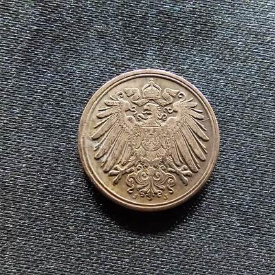 邮泉阁限时拍卖第九场 德国硬币专场二 - 德意志帝国1906年1芬尼J版