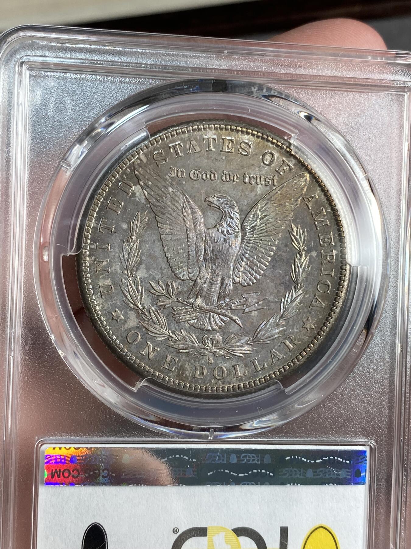 【麦稀奇世界钱币展】万国钱币拍卖第027期（五月端阳●万国夏季大拍） PCGS MS64 1881S美国摩根一元