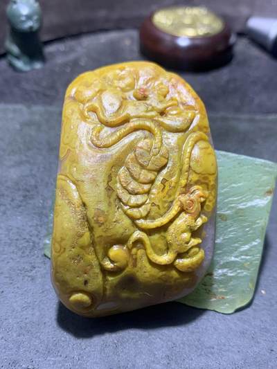 精美亚光冰飘战国红玛瑙手工俏色巧雕鼠来宝随形大把件（吊坠）一个！ - 精美亚光冰飘战国红玛瑙手工俏色巧雕鼠来宝随形大把件（吊坠）一个！