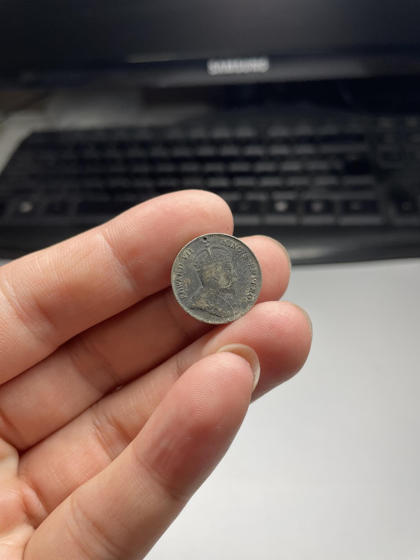 2024年集古藏今外币拍卖第八期-第6场—（总第76拍） 香港1904年爱德华七世一毫银币