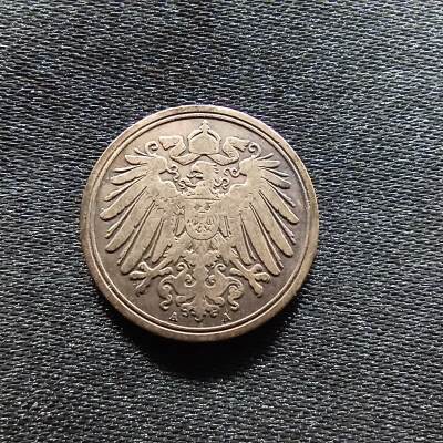 邮泉阁限时拍卖第九场 德国硬币专场二 - 德意志帝国1892年1芬尼A版