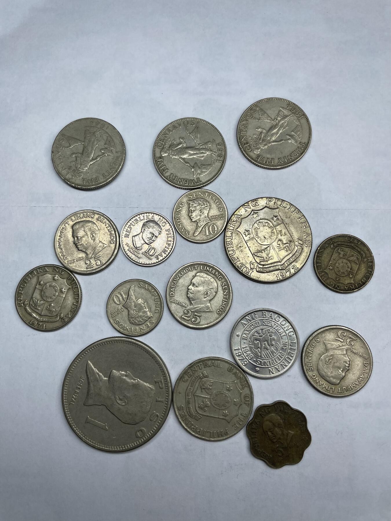 2024年集古藏今外币拍卖第八期-第6场—（总第76拍） 菲律宾各面值17枚