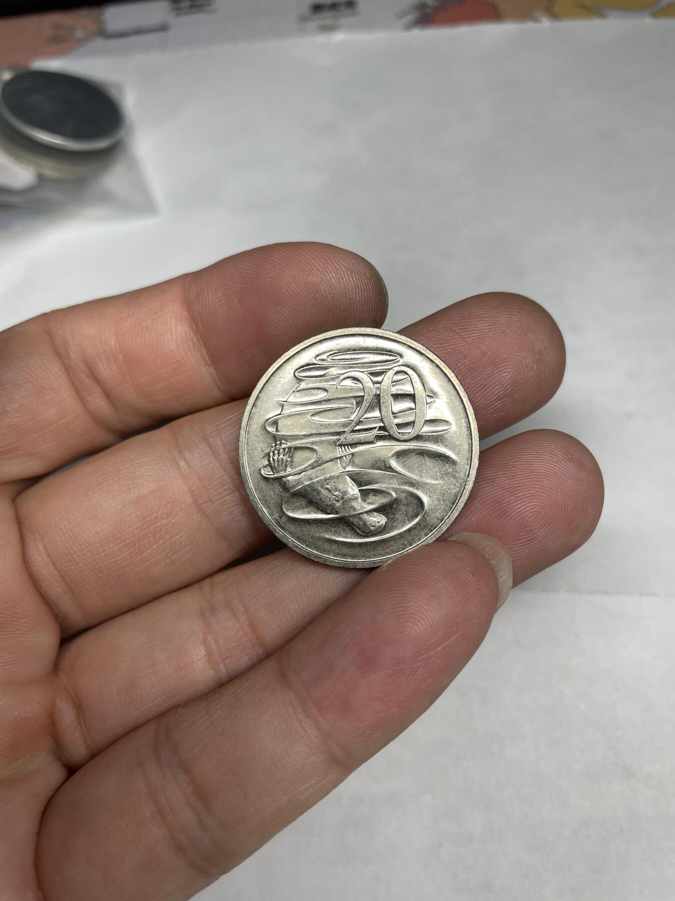 2024年集古藏今外币拍卖第八期-第6场—（总第76拍） 1988年澳大利亚20分