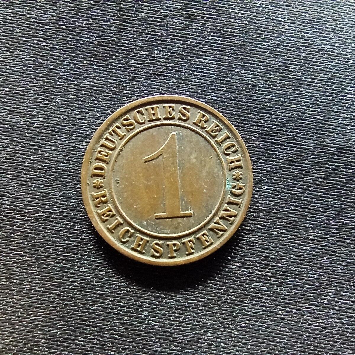 邮泉阁限时拍卖第九场 德国硬币专场二 德国1935年1芬尼J版