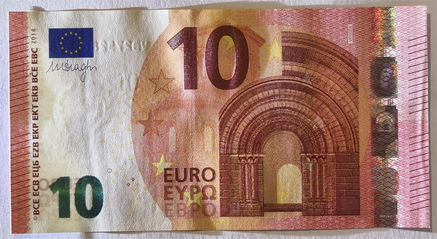 紫瑗钱币——第375期拍卖——纸币场 欧元 西班牙 2014年 圣天使桥 10欧元 UNC
