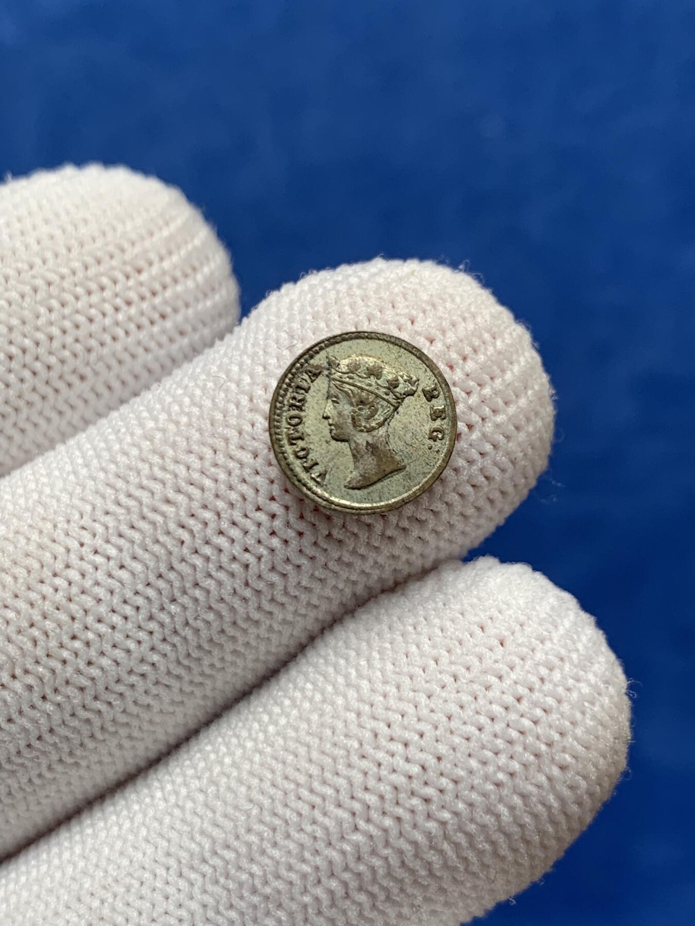 《竞宝斋》第276场- 周日，周一 2场连拍 （全场包邮） 英国维多利亚1838年珍惜币 哥特式头像 比较稀少